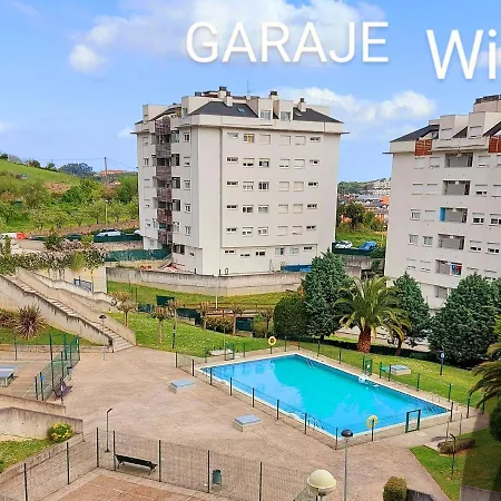 Bonito Piso Con Garaje Y Piscina A 8 'Centro Apartment Castro Urdiales Exterior photo