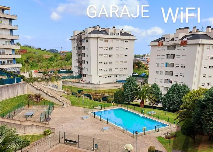 Bonito Piso Con Garaje Y Piscina A 8 \'Centro