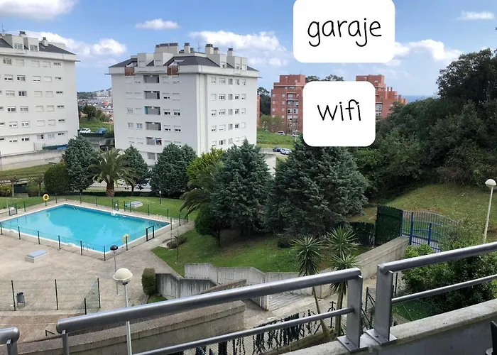 Bonito Piso Con Garaje Y Piscina A 8 \'Centro